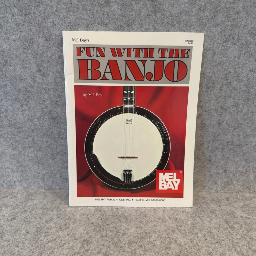 Fun with the Banjo by Mel Bay, Paperback, Good